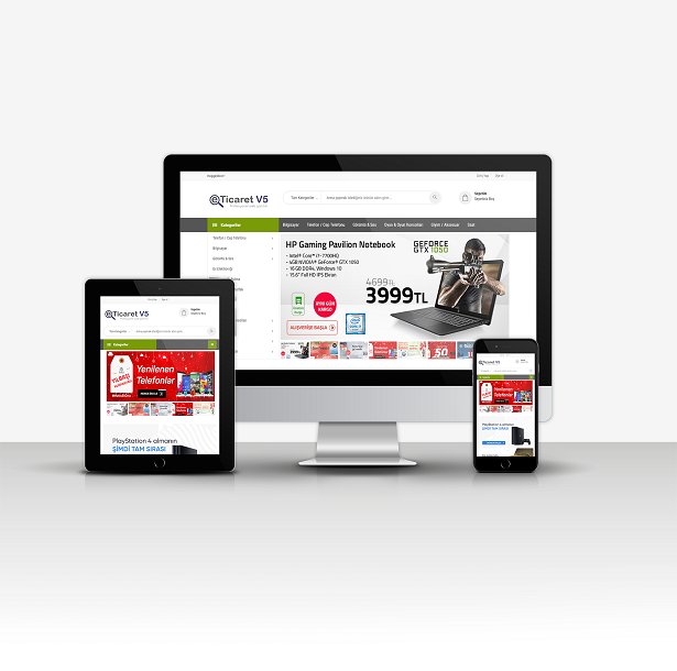 E-Ticaret Ürün Satış Web Tema (Profesyonel E-Ticaret Modüllü - Yeni Dil Sistemi Mevcut) - 03