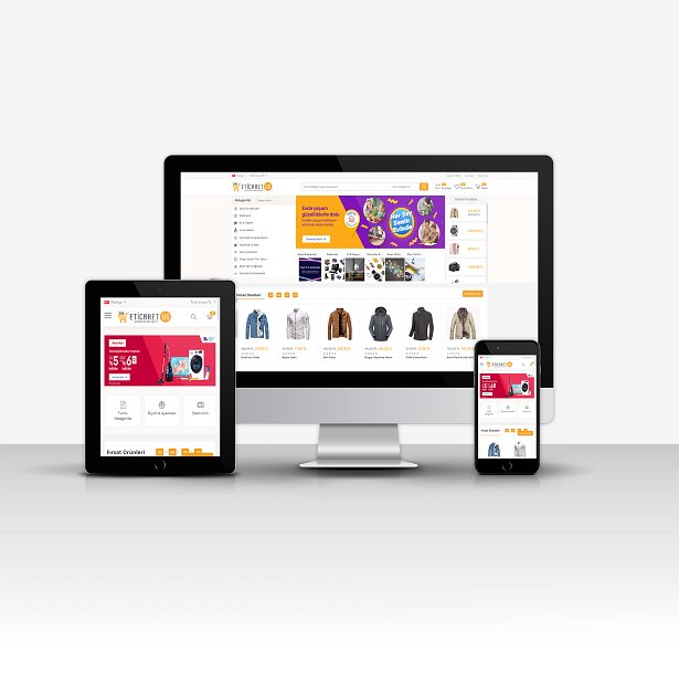 E-Ticaret Ürün Satış Web Tema (Profesyonel E-Ticaret Modüllü - Yeni Dil Sistemi Mevcut) - 02